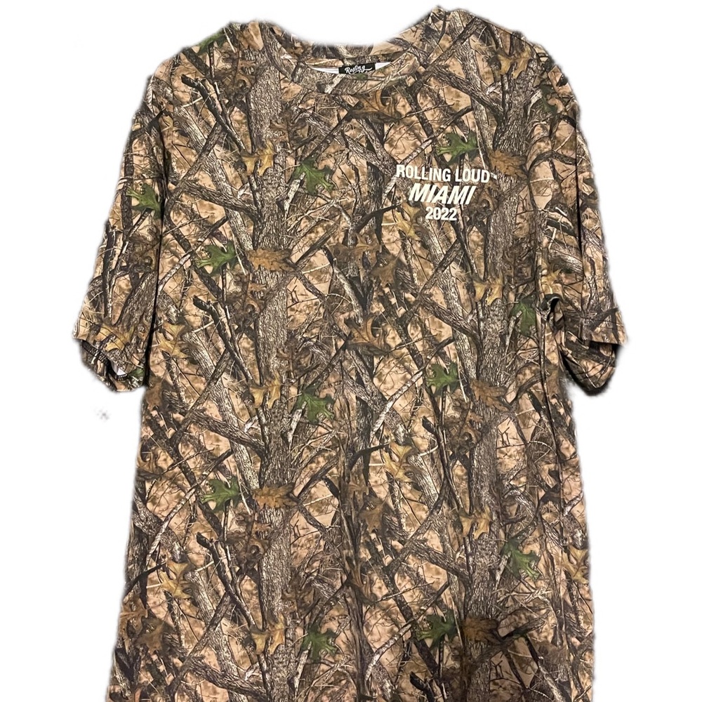 Rolling Loud Camouflage T-Shirt M (Unisex)